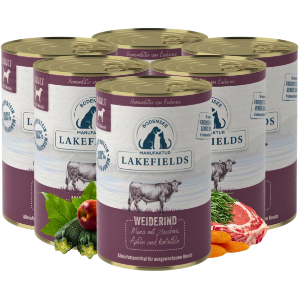 Nassfutter-Menü Rind 6x400g